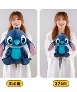 Grosse Peluche Stitch Bleu 7 Grosse Peluche Stitch Bleu 45cm et 30cm