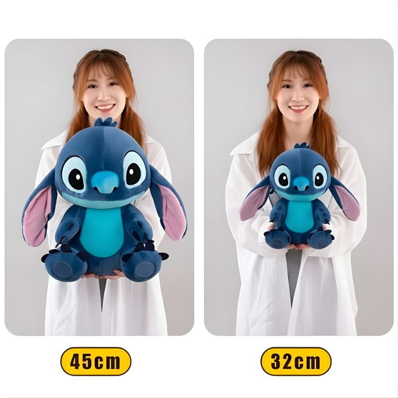Grosse Peluche Stitch Bleu 5 Grosse Peluche Stitch Bleu 45cm et 30cm