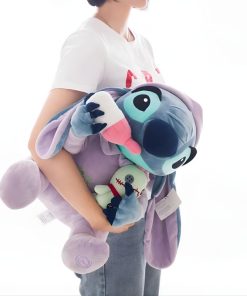 Peluche bébé Stitch 35cm porté