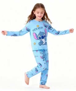 Pyjama Stitch bleu Enfant fille