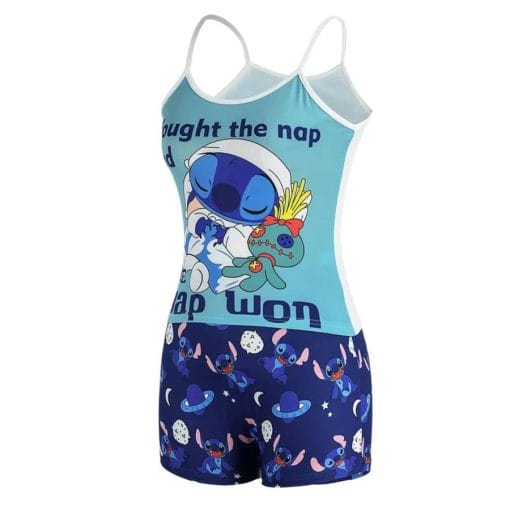 Pyjama Stitch Femme Short