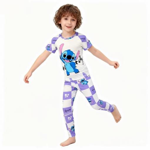 Pyjama Stitch Fille et garçon