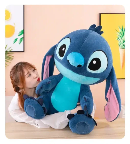 Grosse Peluche Stitch Bleu