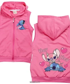 Veste Sans Manche Enfant Stitch
