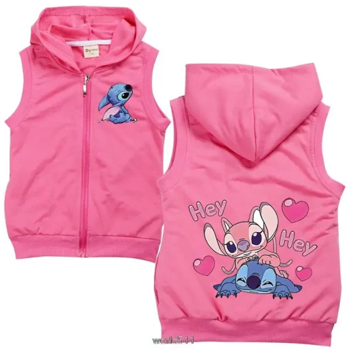 Veste Sans Manche Enfant Stitch