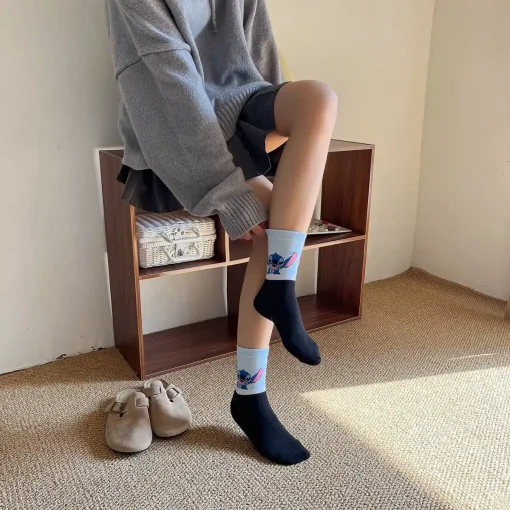 Chaussettes Stitch Femme