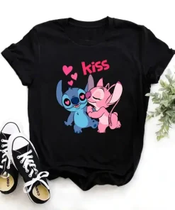 Stitch et Angel T Shirt
