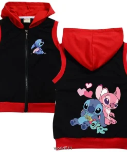 Veste Sans Manche Enfant Stitch