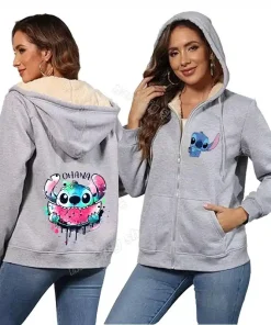 Sweat Zippé Stitch