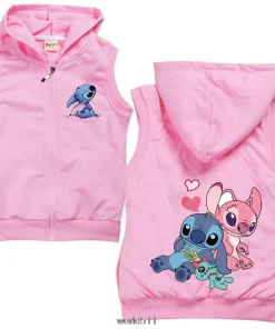 Veste Sans Manche Enfant Stitch