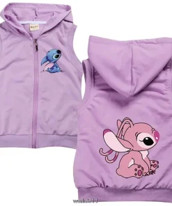 Veste Sans Manche Enfant Stitch