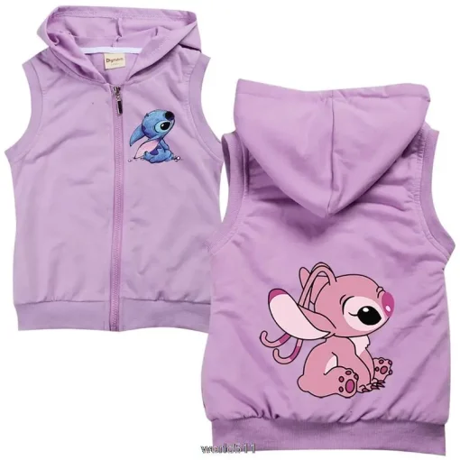 Veste Sans Manche Enfant Stitch
