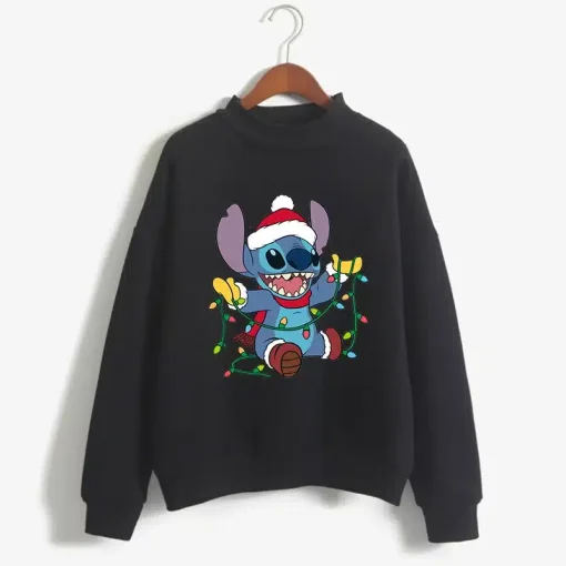 Pull de Noel Stitch Femme