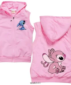 Veste Sans Manche Enfant Stitch