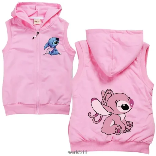 Veste Sans Manche Enfant Stitch