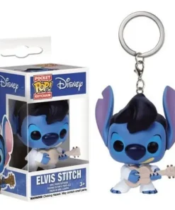 Porte Clés Stitch Elvis