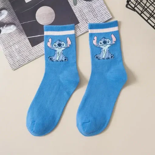 Stitch Bleu Chaussettes