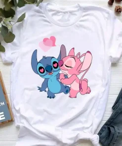 Stitch et Angel T Shirt