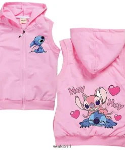Veste Sans Manche Enfant Stitch