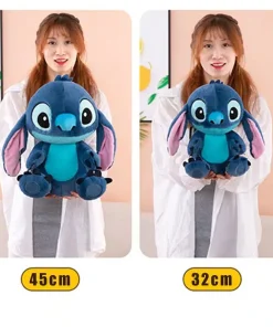 Grosse Peluche Stitch Bleu