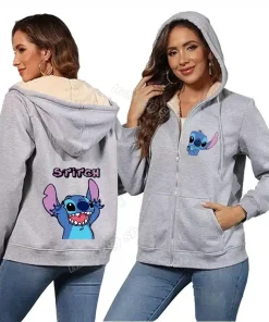 Sweat Zippé Stitch