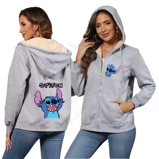 Sweat Zippé Stitch