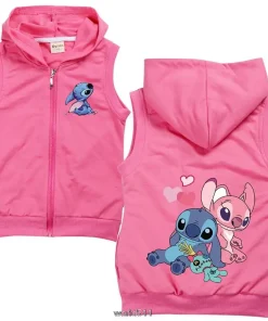 Veste Sans Manche Enfant Stitch