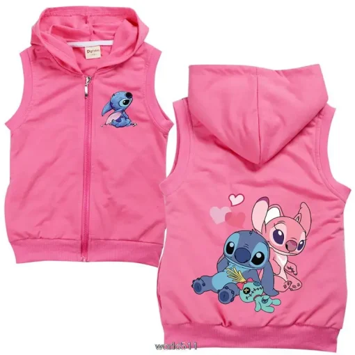 Veste Sans Manche Enfant Stitch