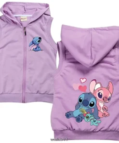 Veste Sans Manche Enfant Stitch