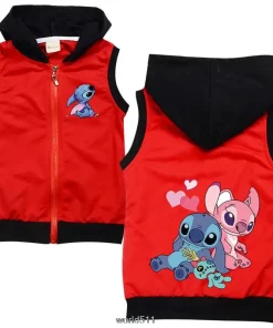 Veste Sans Manche Enfant Stitch