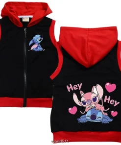 Veste Sans Manche Enfant Stitch