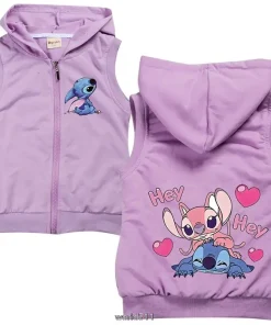 Veste Sans Manche Enfant Stitch