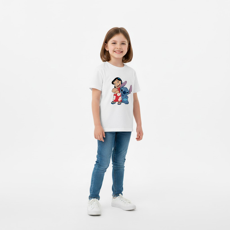 Tee Shirt Stitch Fille 4 Tee Shirt lilo et Stitch Fille