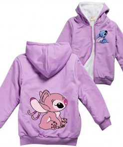 Veste Angel Stitch pour enfant violet