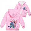 Veste Stitch Enfant Angel et Souillon rose
