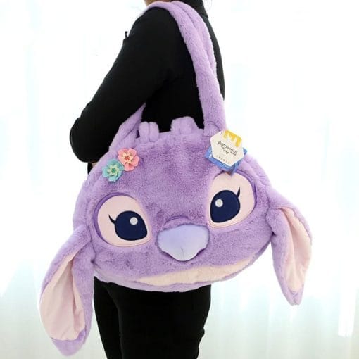 Peluche Stitch Violet Sac