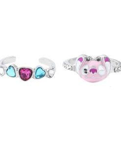 Bague Stitch Rose