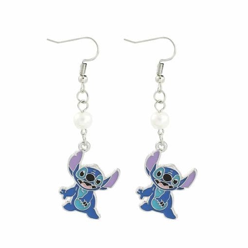 Boucles d'Oreille Femme Pendante Stitch