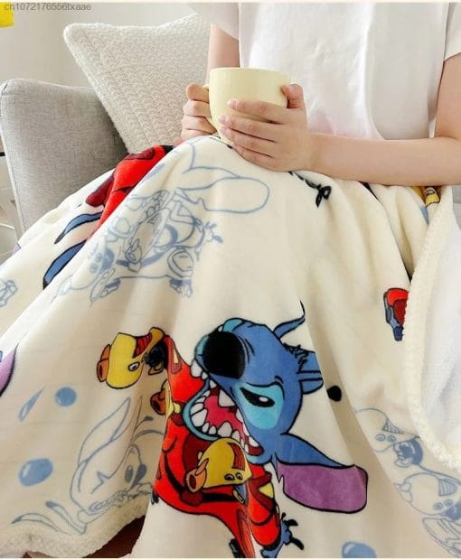 Couverture Polaire Stitch