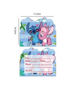 Invitation Anniversaire Stitch
