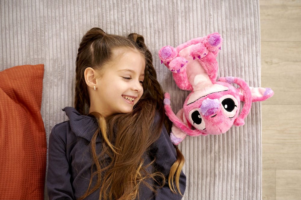 Peluche-stitch-rose-Angel