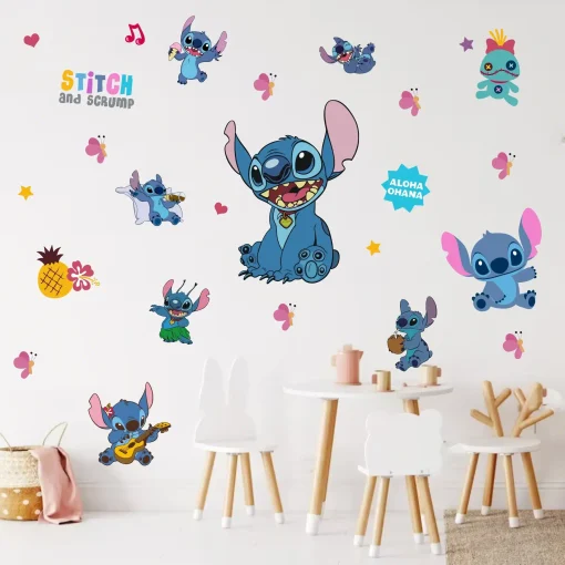 Stickers Muraux Stitch