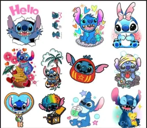 Tatouage Stitch Femme