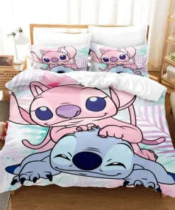 Housse de Couette Stitch et Angel