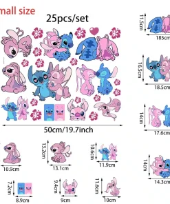 Stickers Muraux Stitch