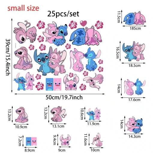 Stickers Muraux Stitch