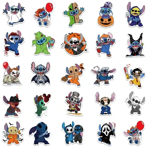 Stitch Halloween Stickers