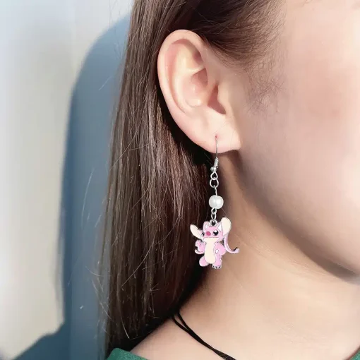 Boucles d'Oreille Stitch Angel