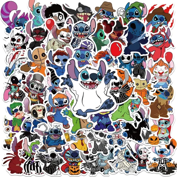 Stitch Halloween Stickers