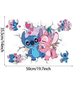 Stickers Muraux Stitch